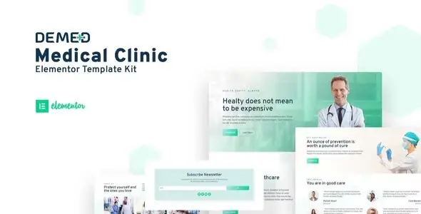 Demed – Medical Clinic Elementor Template Kit